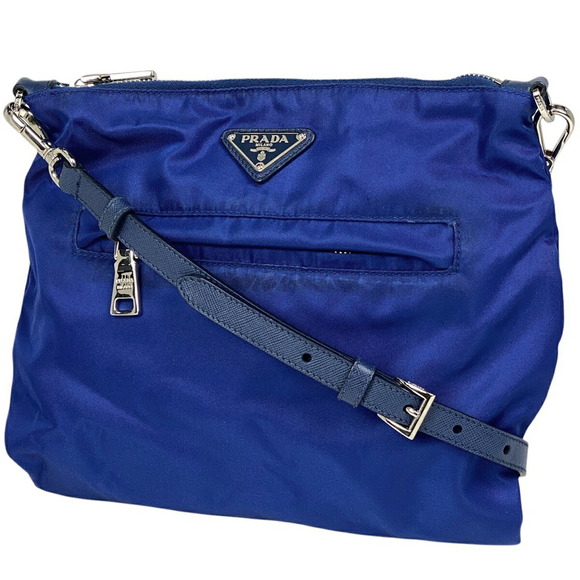 Prada blue Bag Shoulder nylon - Picture 1 of 6